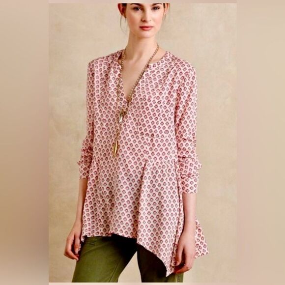 Maeve by Anthropologie “Olivia” Peplum Tunic Top – Size 4 - Picture 4 of 4